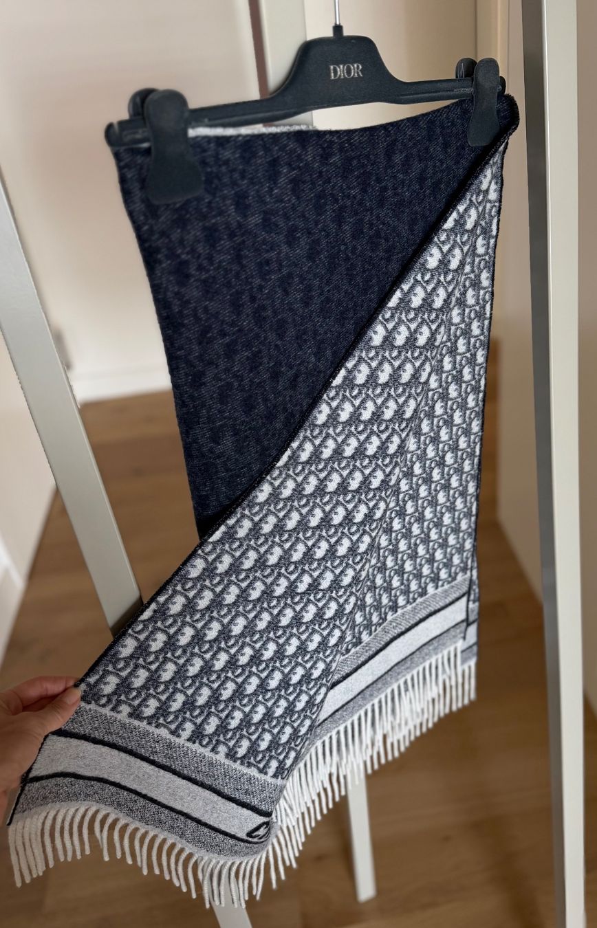 Dior Sonstige Damenmode: PONCHO REVERSIBLE DIOR OBLIQUE – Neu (gemäss Beschreibung) aus Meilen von myc_h9kw 4