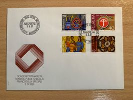 Sonderpostmarken 3.9.1981 FDC Ersttagsstempel Bern