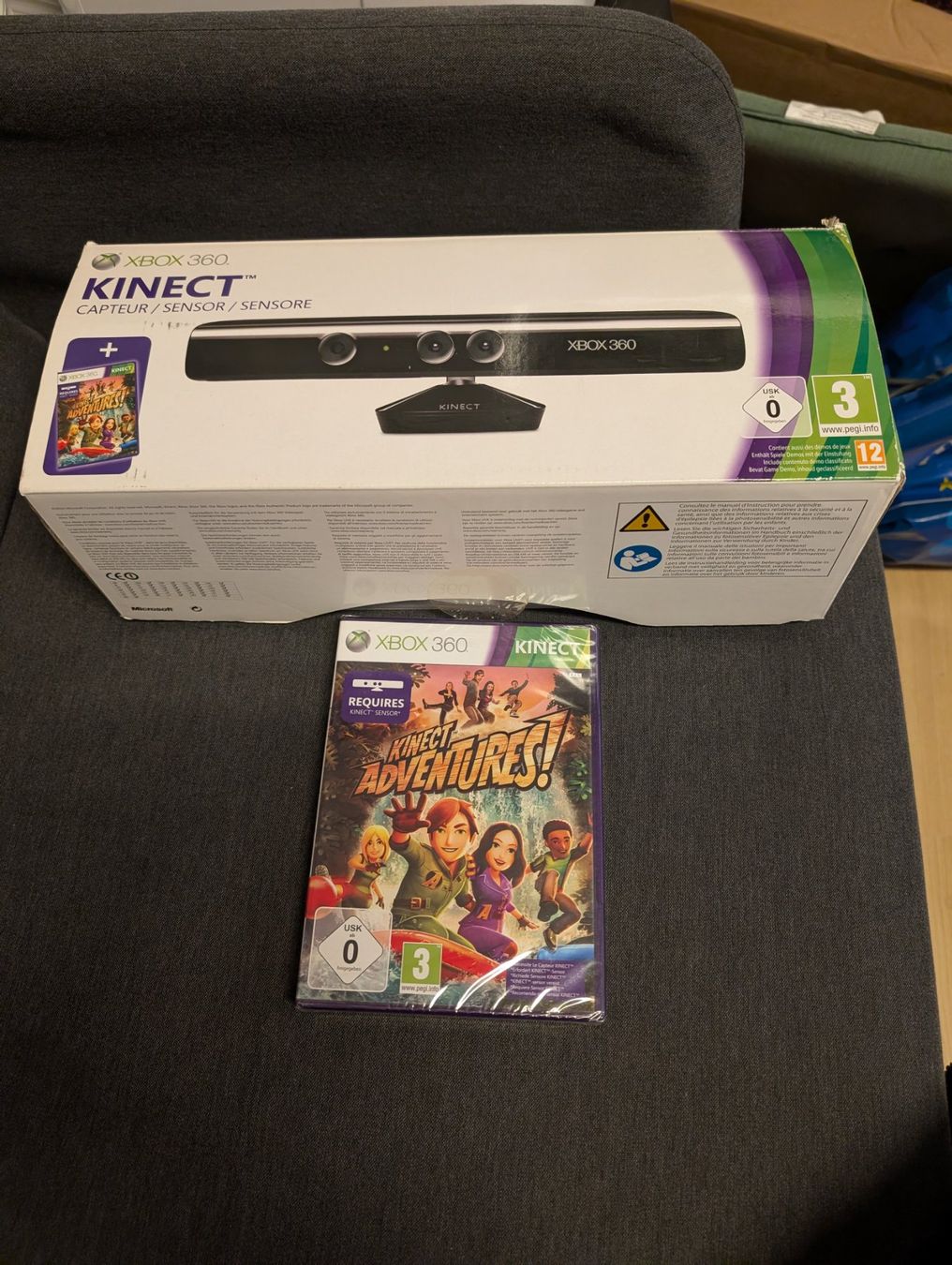 Spiele: Kinect + Kinect adventures Microsoft Xbox 360 – Gebraucht aus Giubiasco von Tici__nerd_Giubiasco