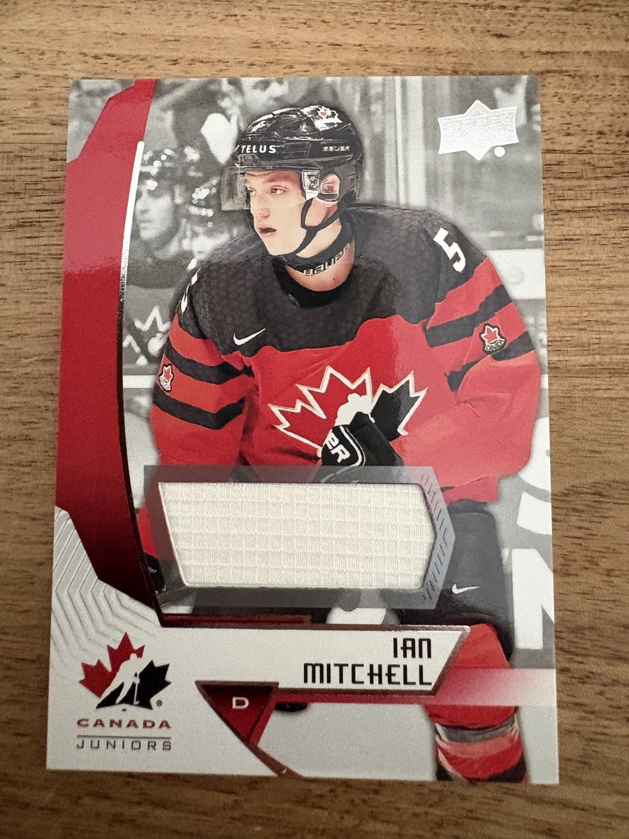 NHL Carte collezionabili: Game Jersey Card Ian Mitchell – Nuovo (secondo la descrizione) da Uttigen venduto da Brainbug