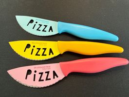 3er Set Brandani Inox Pizza Messer Italien Style !