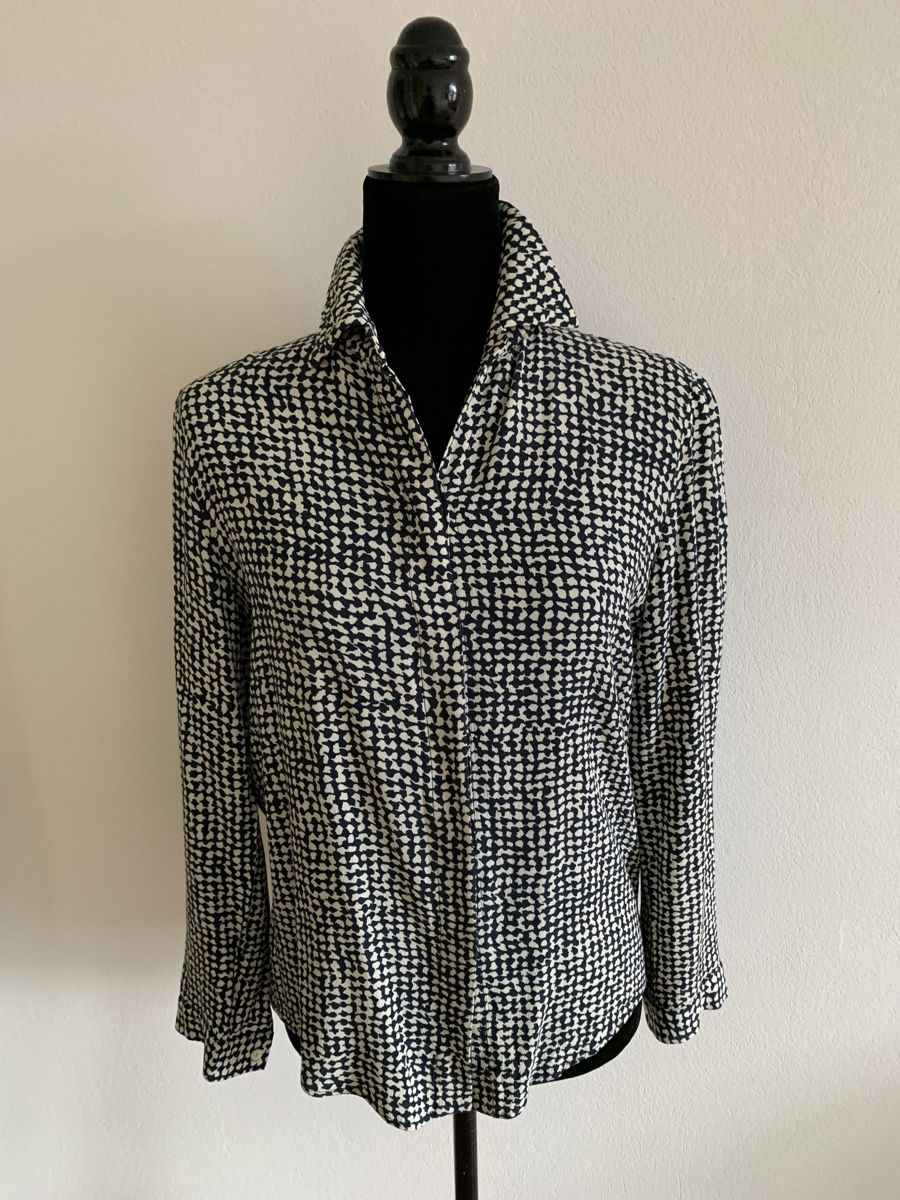Camicette: LIVIANA CONTI: Lässig gemusterte Bluse, 34 – Nuovo (secondo la descrizione) da Luzern venduto da paulablue 2