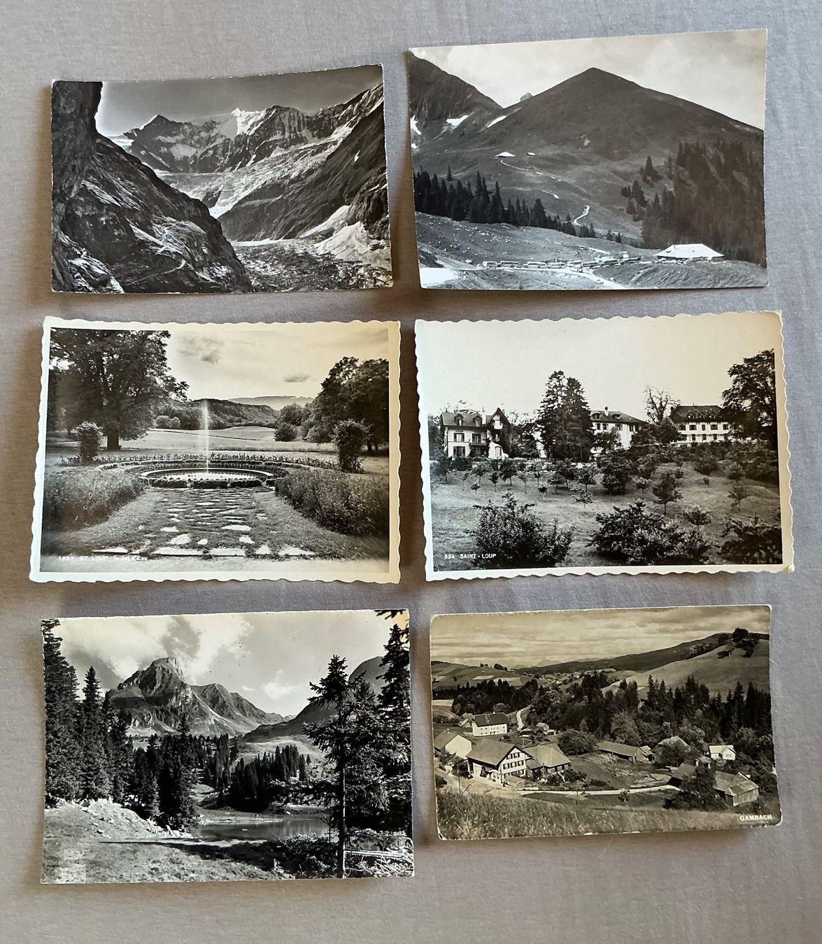 Cartoline postali: Lot Ansichtskarten / Postkarten von der Schweiz /ungelaufen – Usato da Stettlen venduto da togram4 5