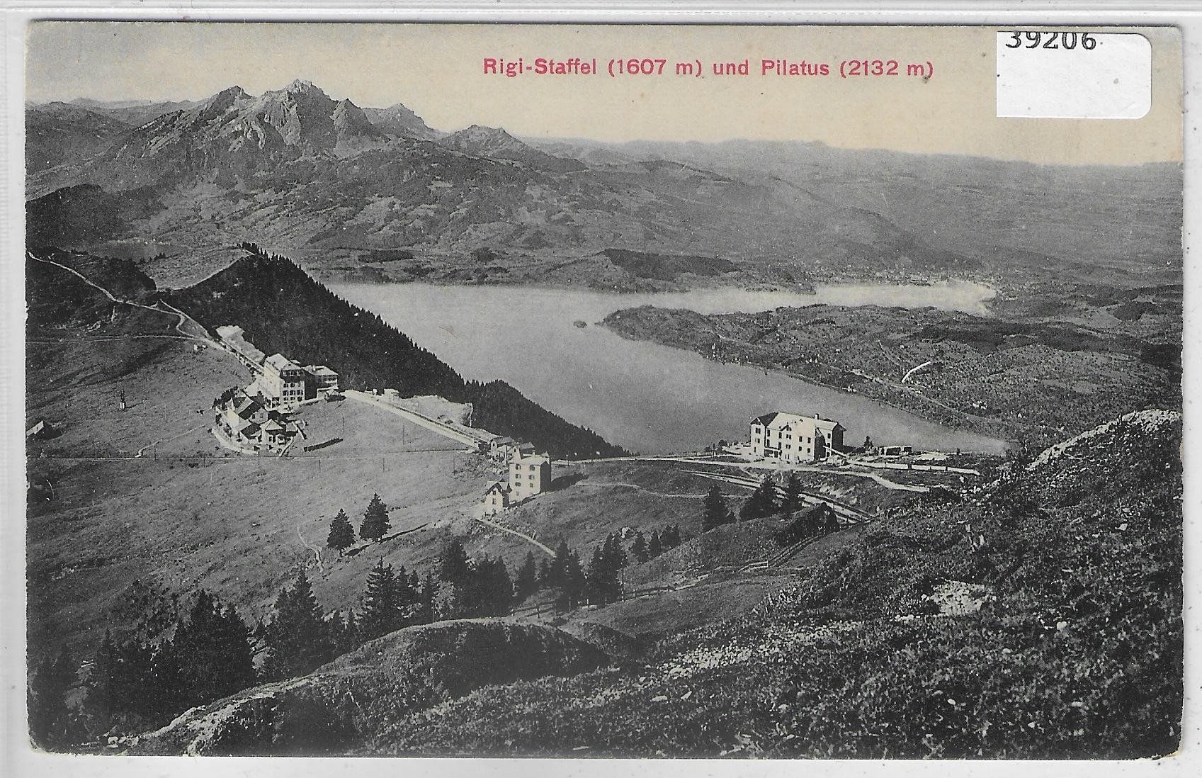 Cartoline postali: Rigi-Staffel und Pilatus – Usato da Ettingen venduto da Kartenplanet