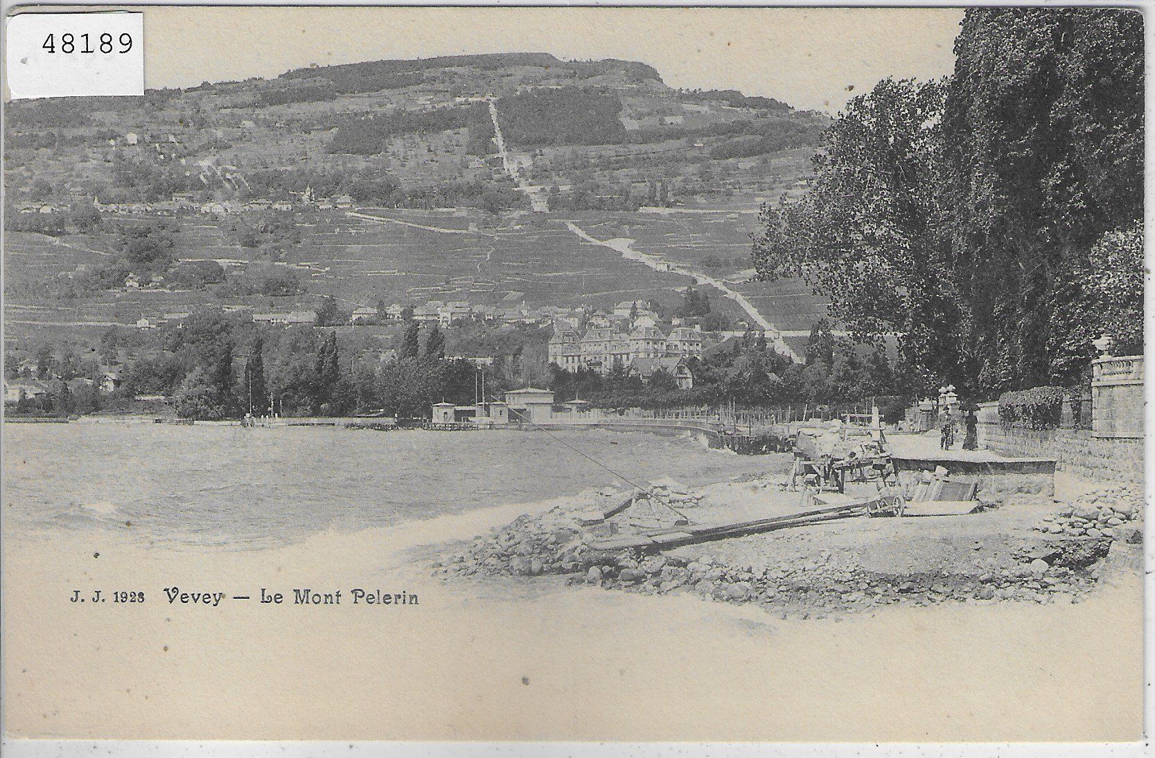 Ansichtskarten: Vevey - La Mont Pelerin – Gebraucht aus Ettingen von Kartenplanet