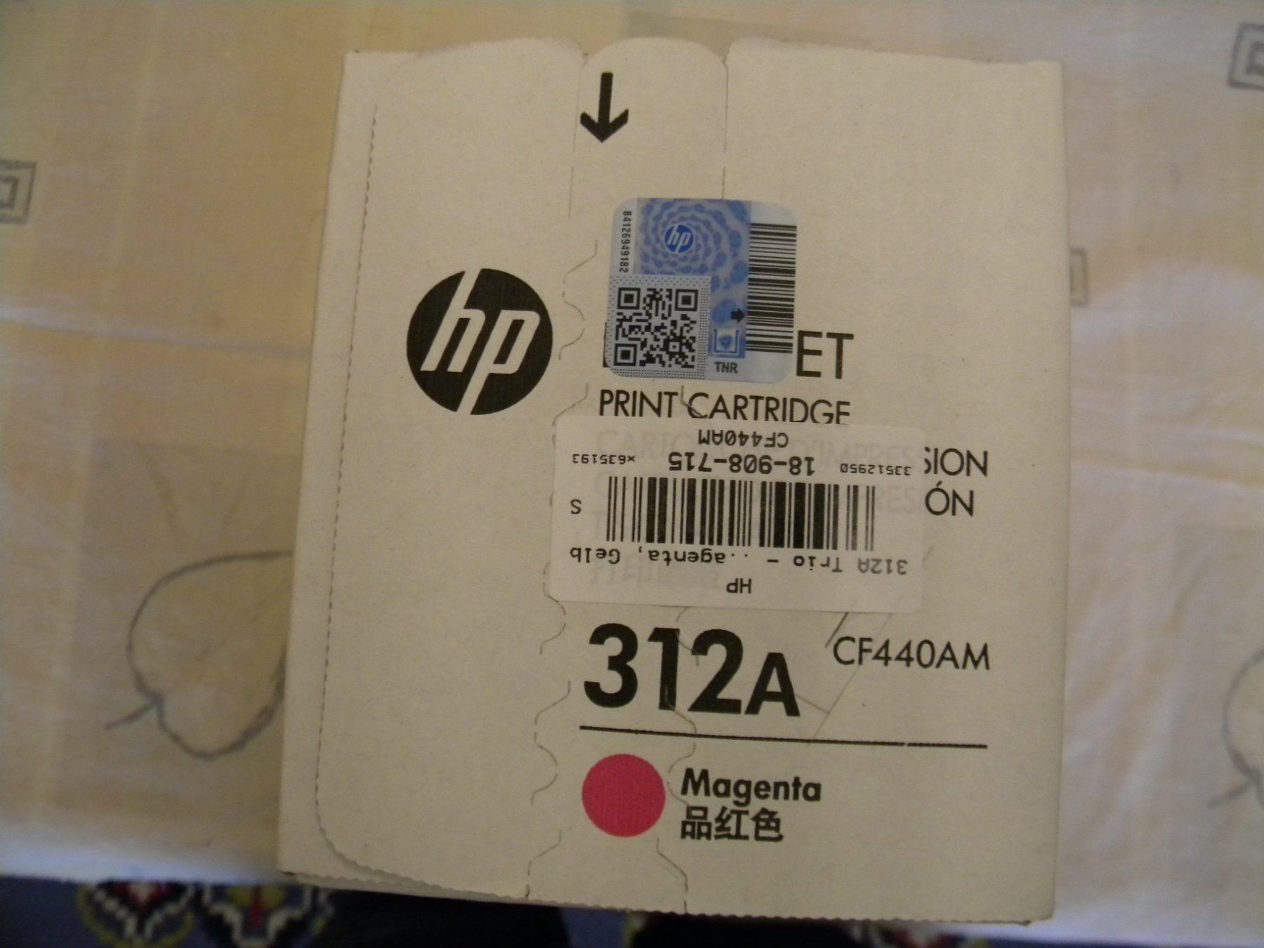 Hewlett Packard Cartucce per stampanti & toner: CF383A  312A – Nuovo e nell'imballaggio originale da Bühler venduto da Wini100 1