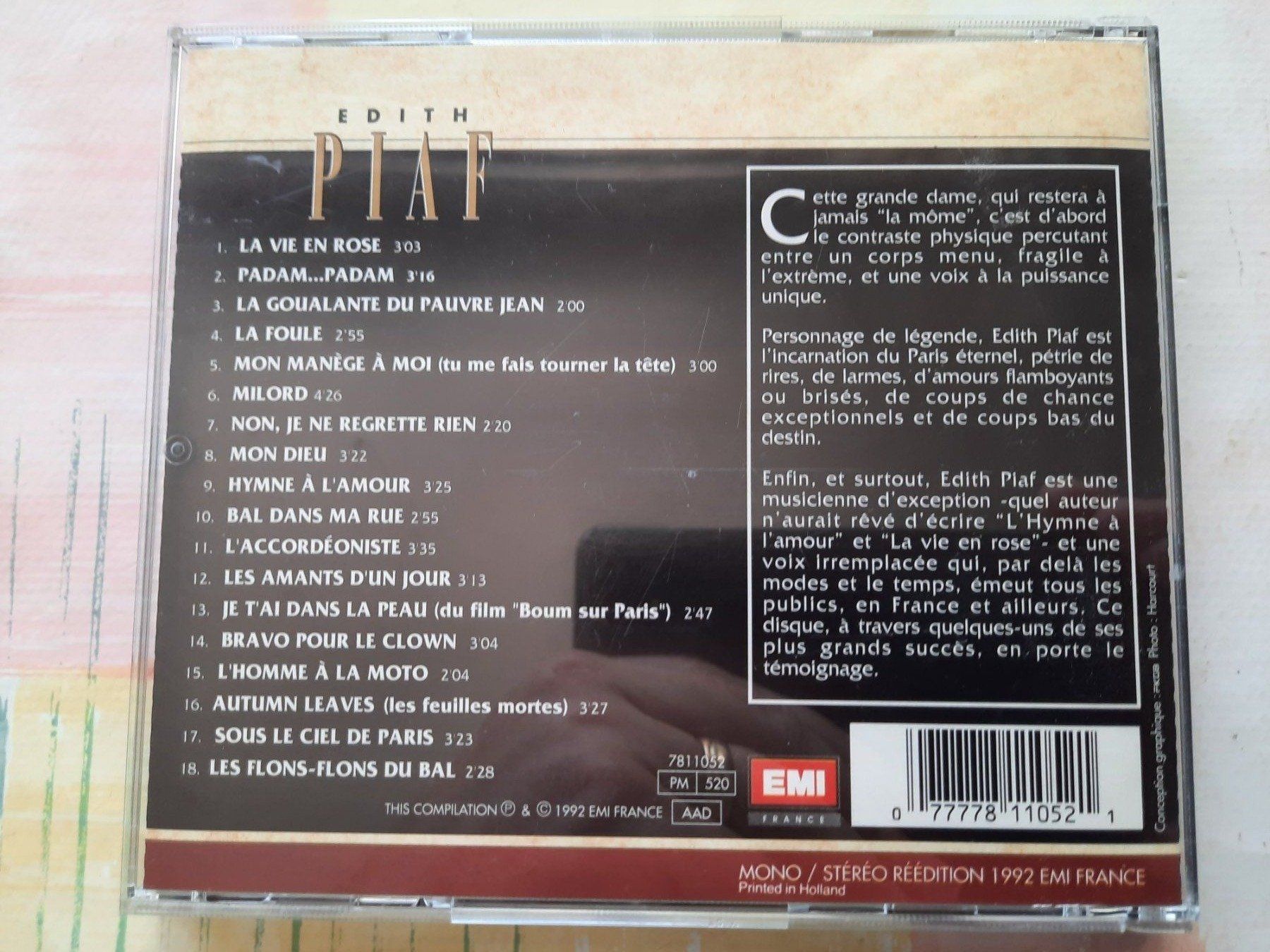 CDs: CD Edith Piaf - Disque d'or – D'occasion à Pully par bro_n52j 1