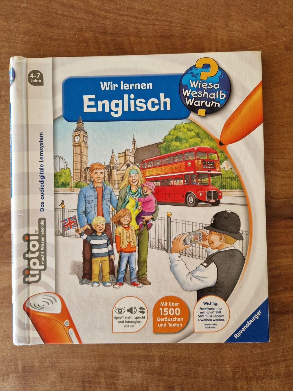 Libri: Tiptoi Buch "Wir lernen Englisch" – Usato da Giswil venduto da movo08