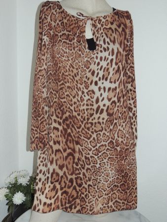 SCHÖNE TUNIKA «BELDONA» LEO DESIGN NP 169 CHF NEU S