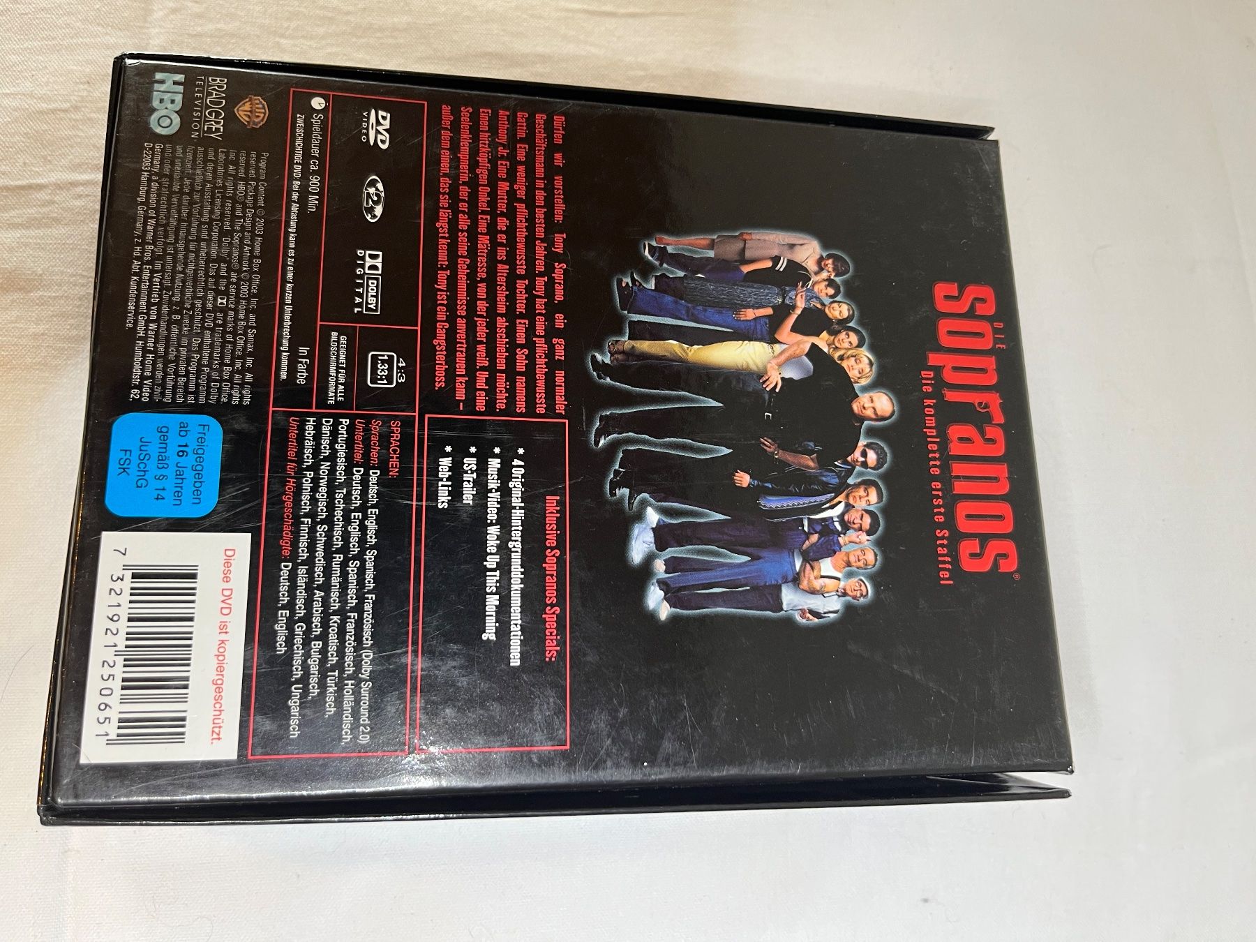 Tutti i DVDs: Die Sopranos DVD Box Komplette erste Staffel – Usato da bretzwil venduto da nightflasher 2