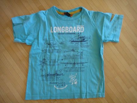 T Shirt Longboard Kids 108 cm 3-4 Jahre