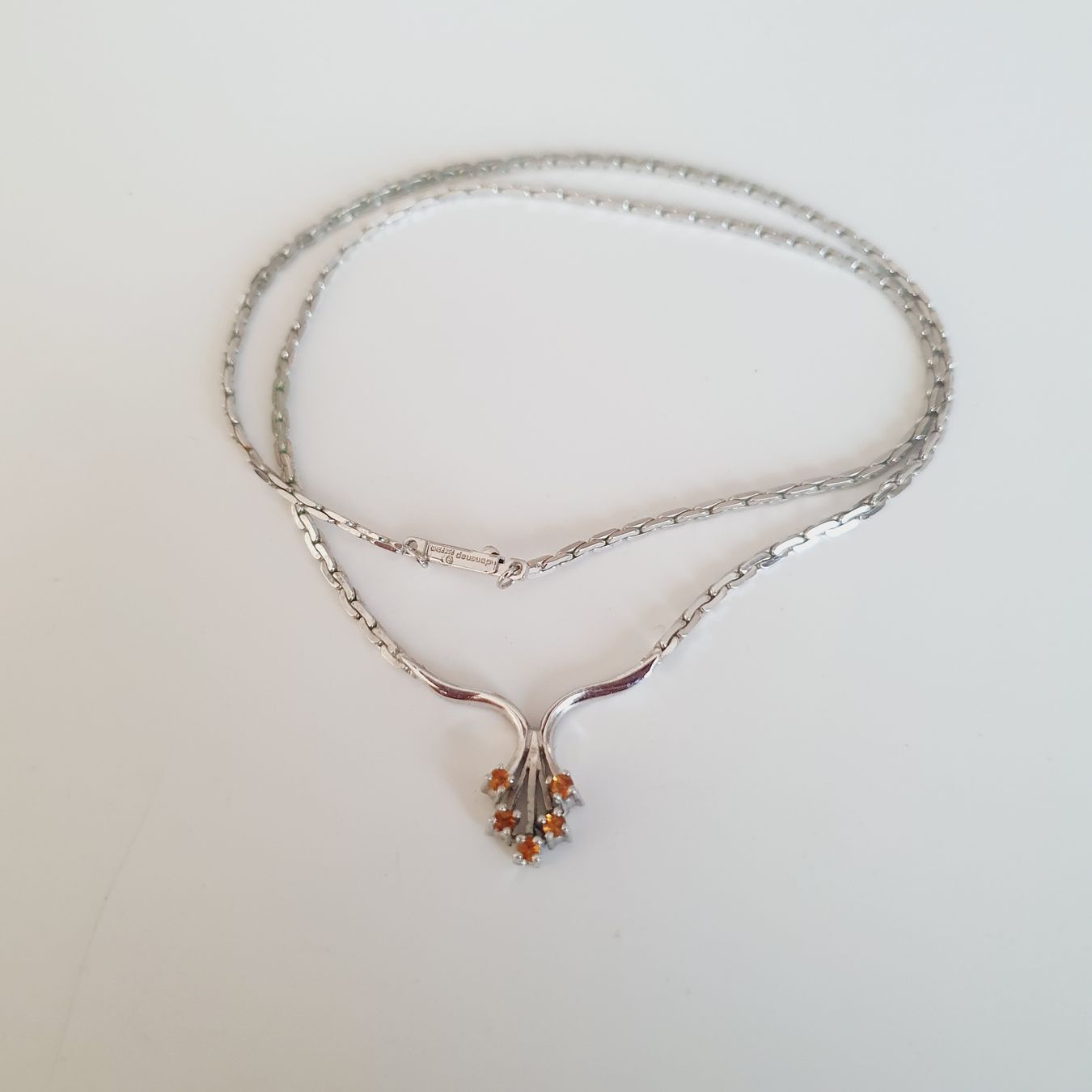Catenine: Vintage Halskette, 835 Silberkette – Usato da Kreuzlingen venduto da Wunderkiste123
