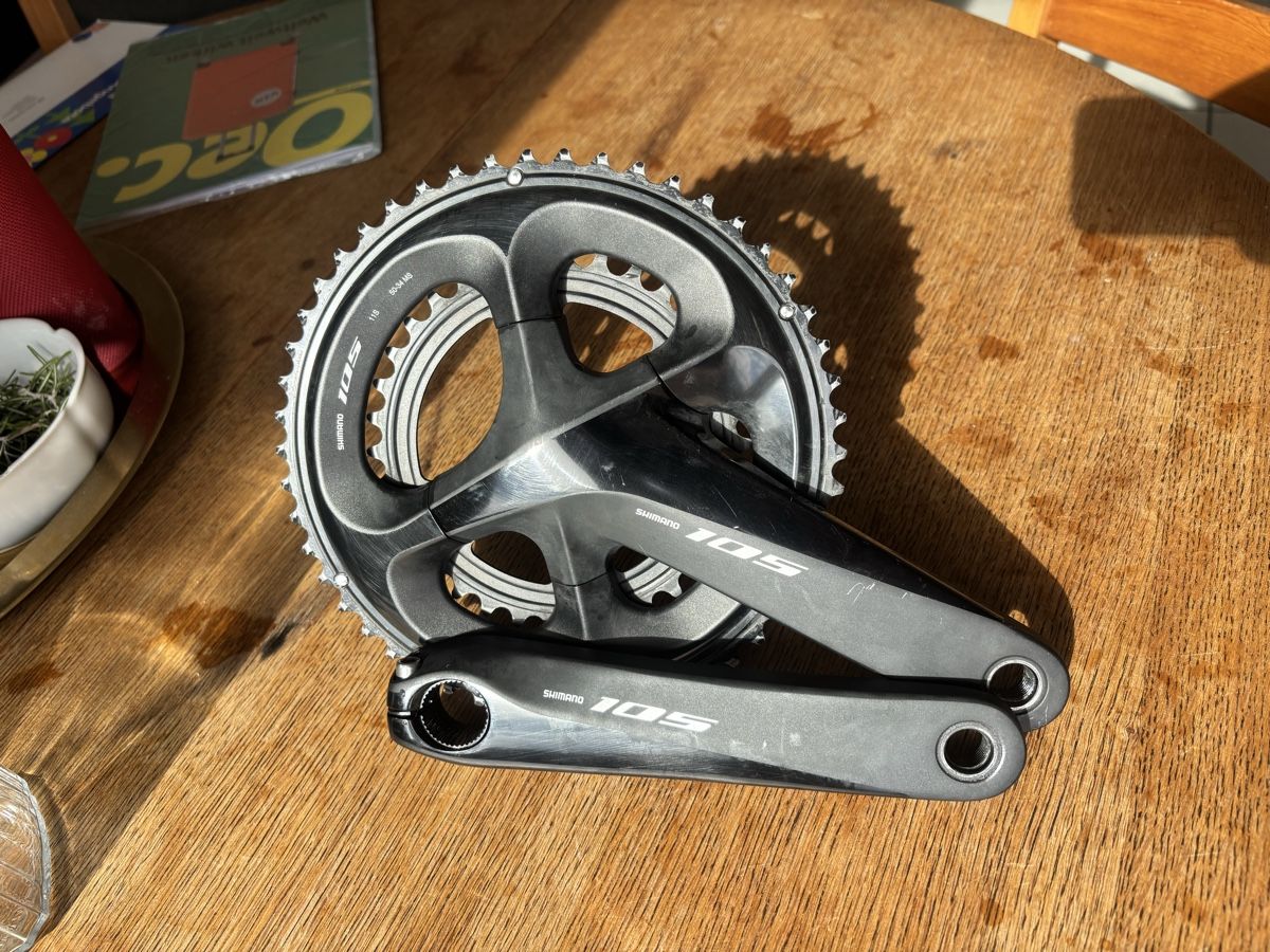 Shimano Pezzi di ricambio: Shimano 105 Kurbel, 172.5mm – Usato da Zürich venduto da leo_d9tf