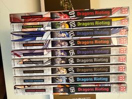 MANGA COMICS LOT - Dragons Rioting 1 - 9 sehr guter Zustand