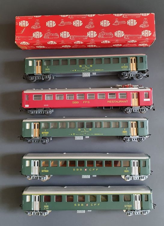 HAG HO 405 01 EW I SBB WR (Dr4) Voiture-restaurant avec bte