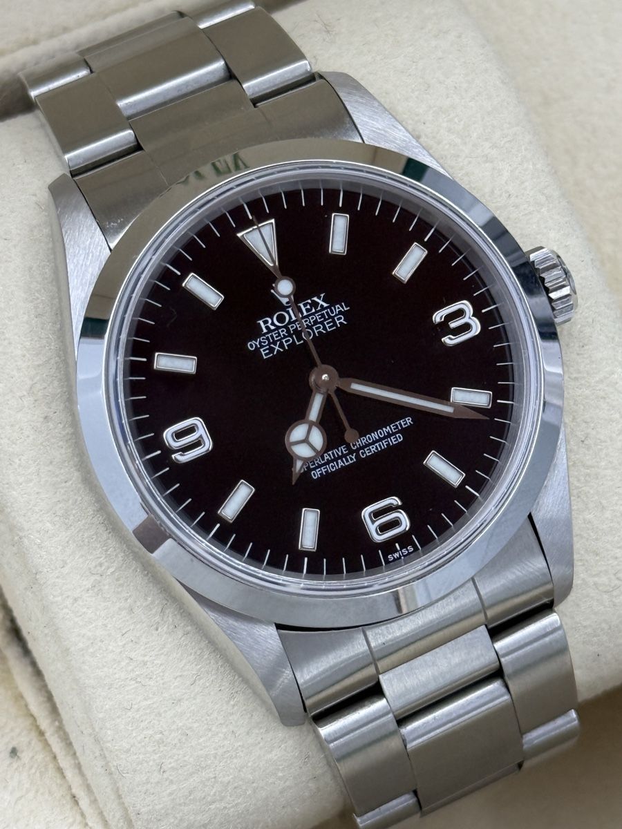 Rolex Orologi: Rolex Explorer 14270 - Full Set - Serviced – Usato da Zürich venduto da watchdealer-24 1