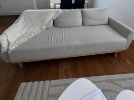 GRUNNARP 3er-Bettsofa, Gunnared beige guter Zustand