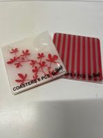 Glasuntersetzer, 2 x 6 Stk.