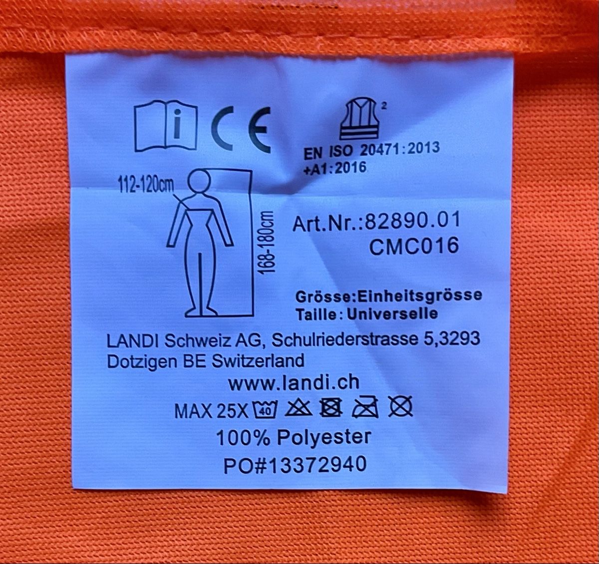 Gilet & Giacche: Warnweste orange Einheitsgrösse neuwertiger Zustand – Nuovo (secondo la descrizione) da Endingen venduto da nathan05 3