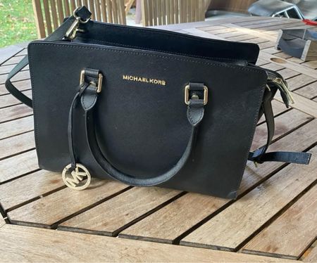 sac à main noir michael kors
