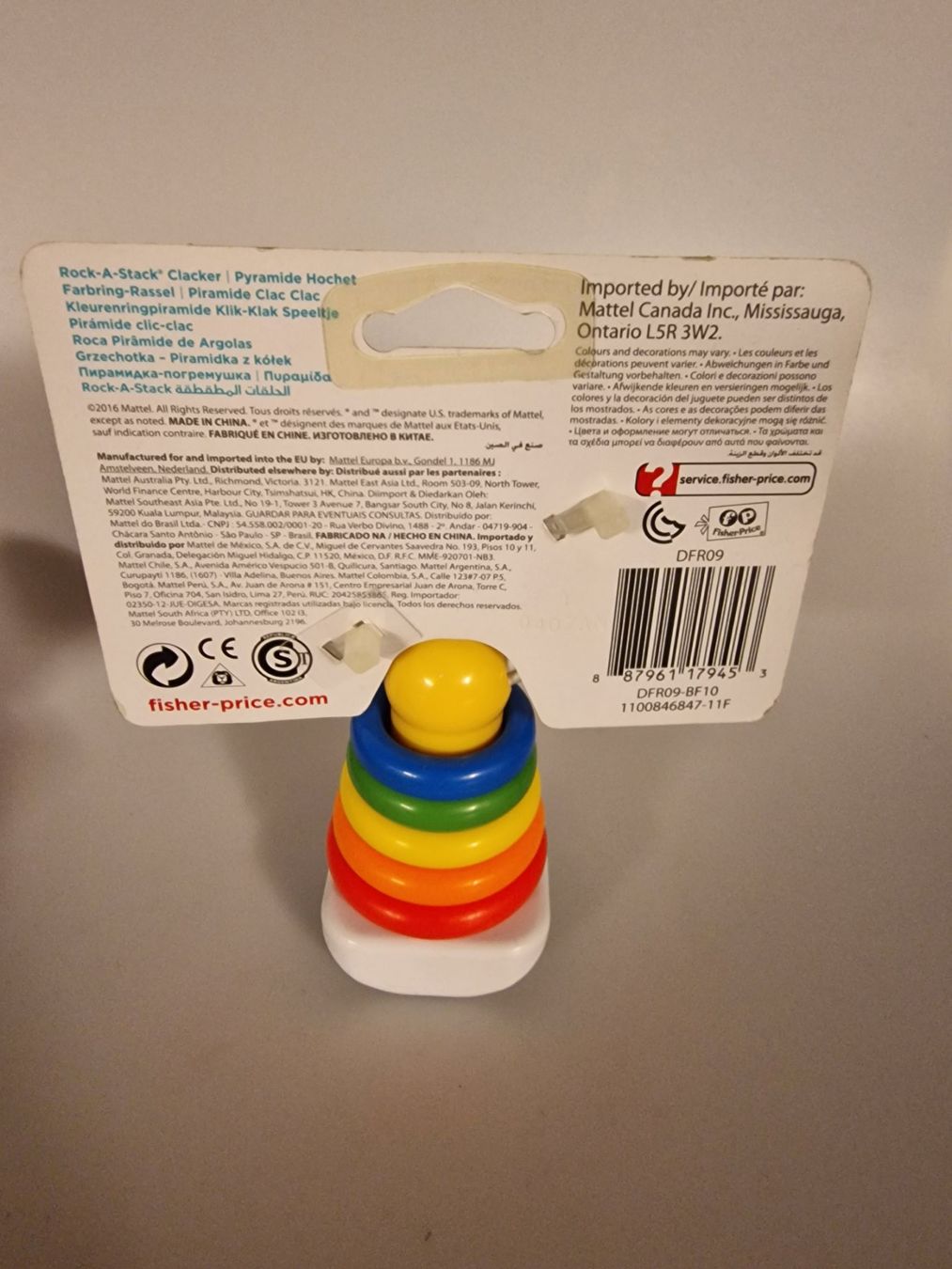 Fisher-Price Giocattoli: Fisher-Price farbige Rassel  Neu – Nuovo e nell'imballaggio originale da Oberuzwil venduto da aseinkaufswelt 1