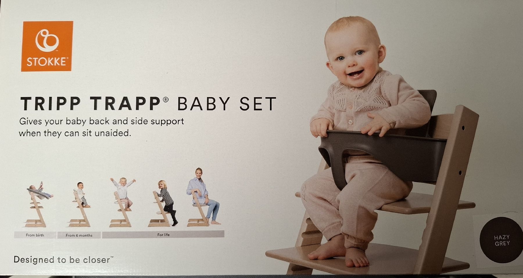 Stokke Seggioloni: Triptrap Stokke Baby Set – Nuovo e nell'imballaggio originale da Staufen venduto da ker_jf2q