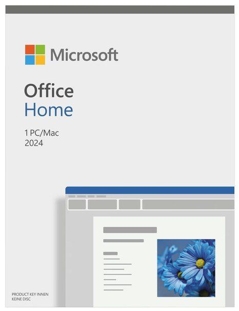 Software: Office Home 2024 Vollversion, Deutsch – Nuovo e nell'imballaggio originale da Wädenswil venduto da Mr2spock