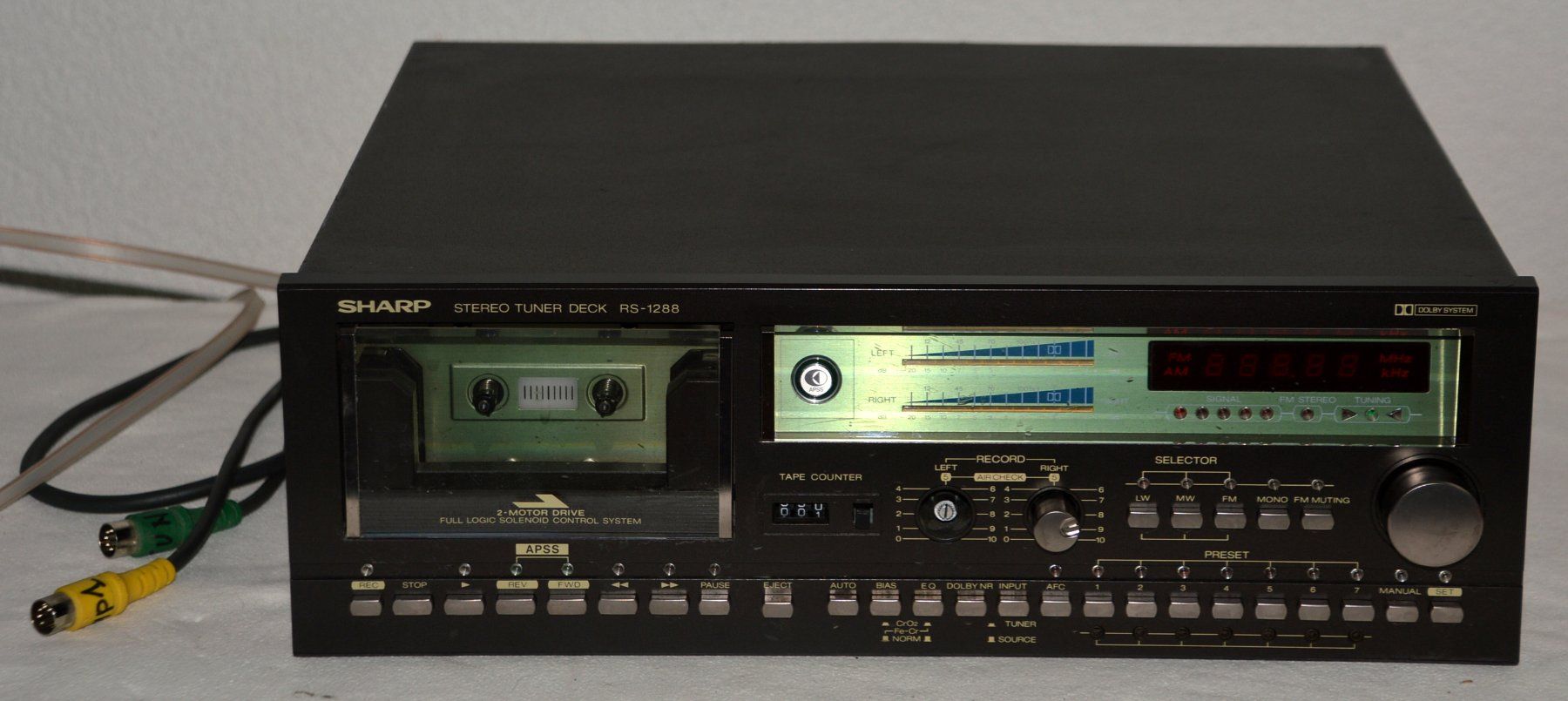 Sharp Registratori: Sharp RS-1288H Deck Kassette / cassette – Difettoso da Collonges venduto da arashee 3