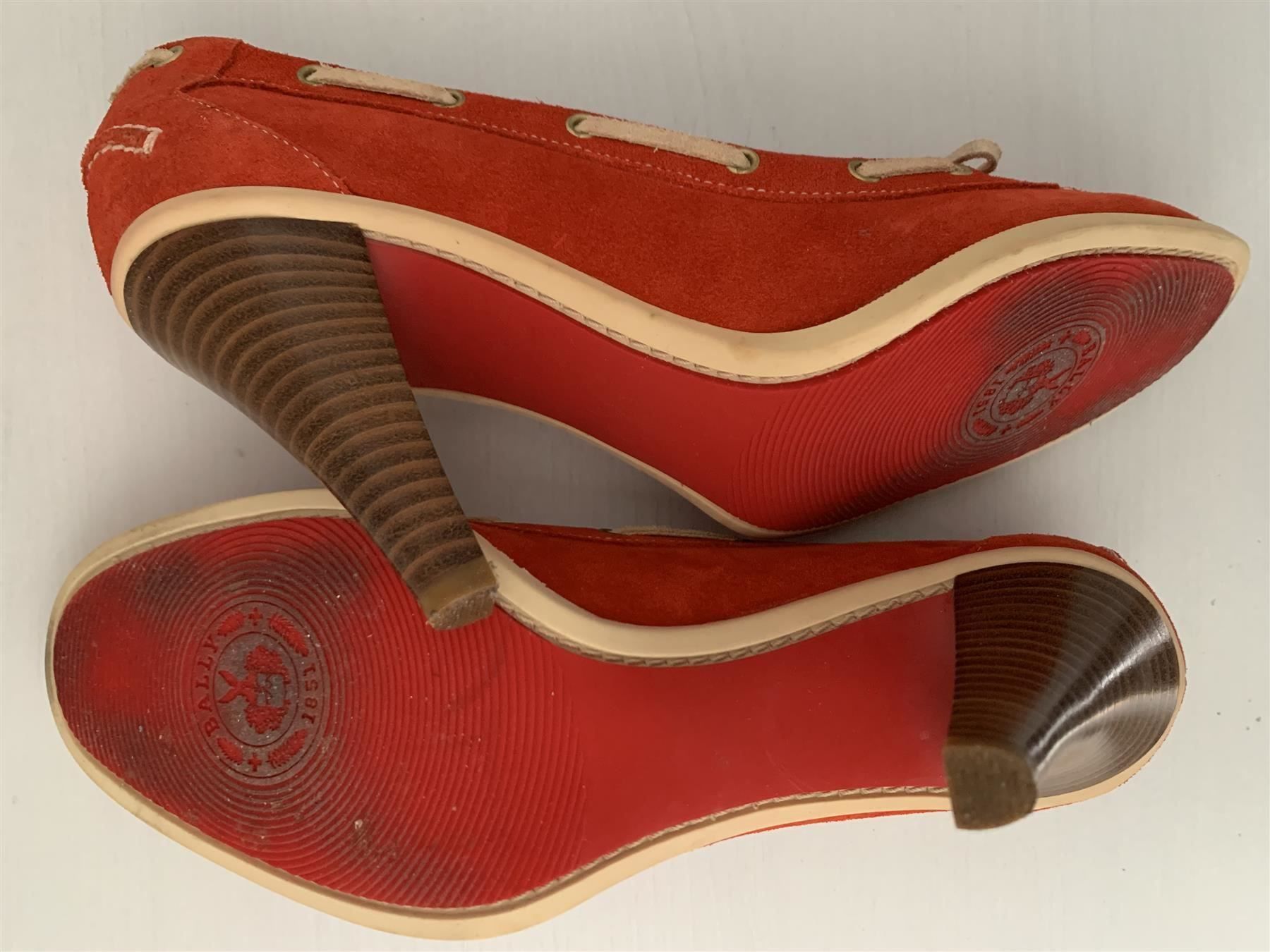Bally Scarpe da donna: Bally - Rote Pumps - 36 - Gut erhalten – Usato da Rikon im Tösstal venduto da Alpenmutz 4