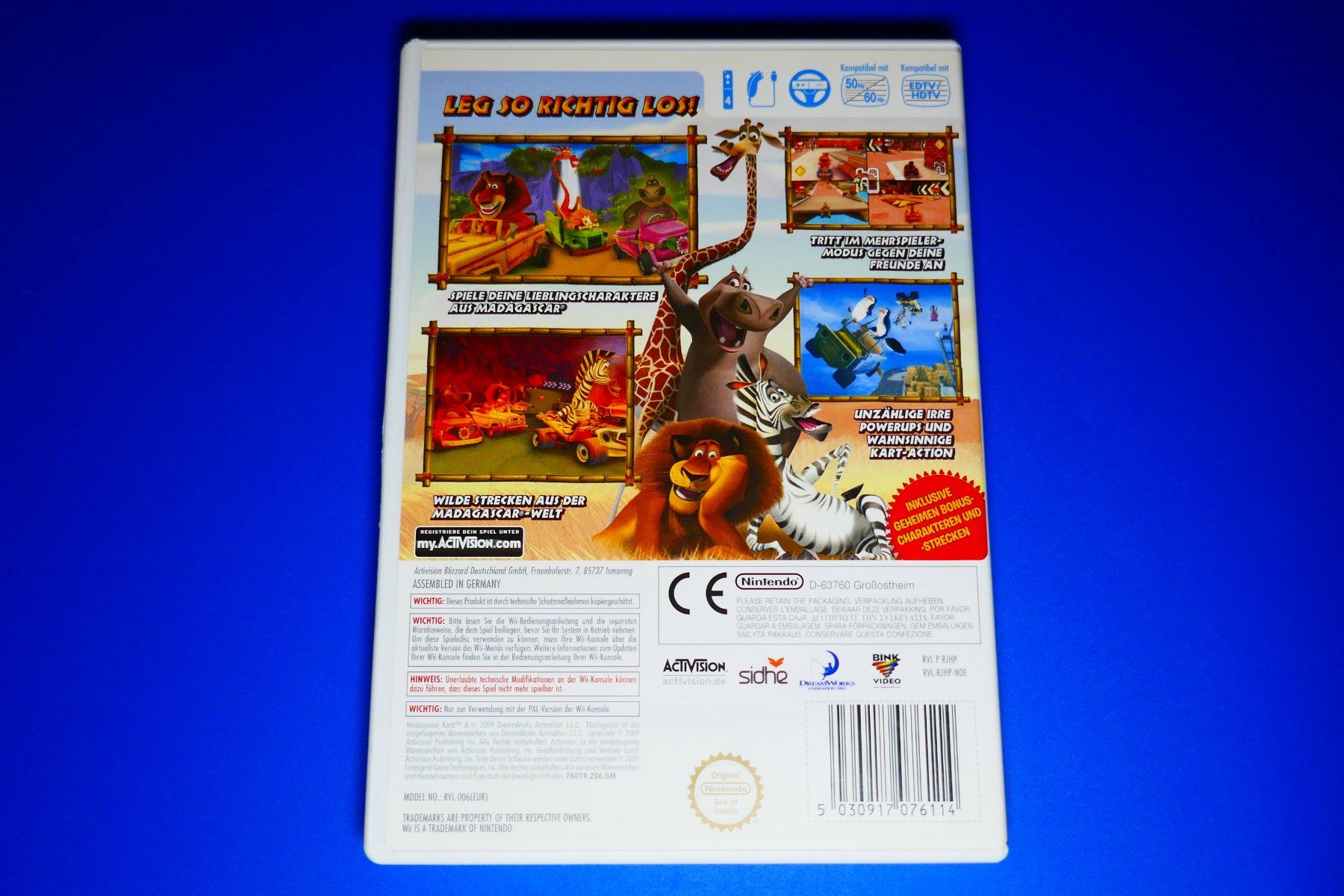 Nintendo Giochi: Madagascar Kartz - Nintendo Wii – Usato da Vuarrens venduto da Espace-Retro 2