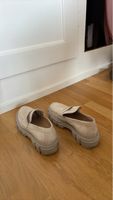 Loafers mit dicker Sohle, beige, Grösse 28/39