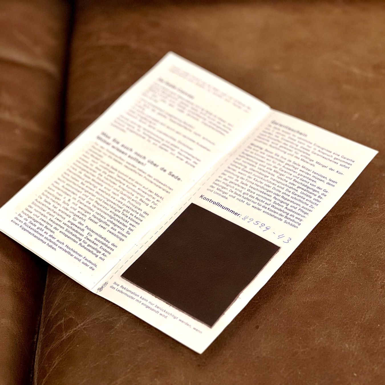 De Sede Divani: De Sede Sofa DS43 - 3 Sitzer – Usato da Büren an der Aare venduto da maxx72 4