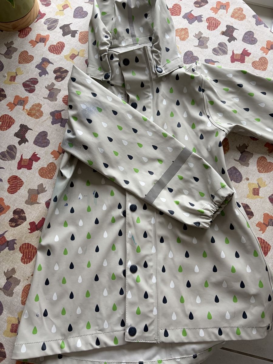 Reima Jacken & Mäntel: Reima Raincoat Drop Pattern Size 116 Used Condition – Gebraucht aus Zürich von laurins76