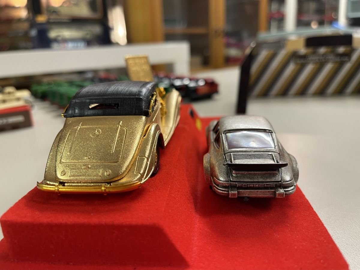 Solido Modellautos: Solido Centenary 1864-1964 Set: Porsche & Mercedes Oldtimer! – Gebraucht aus Siebnen von speedy63 4