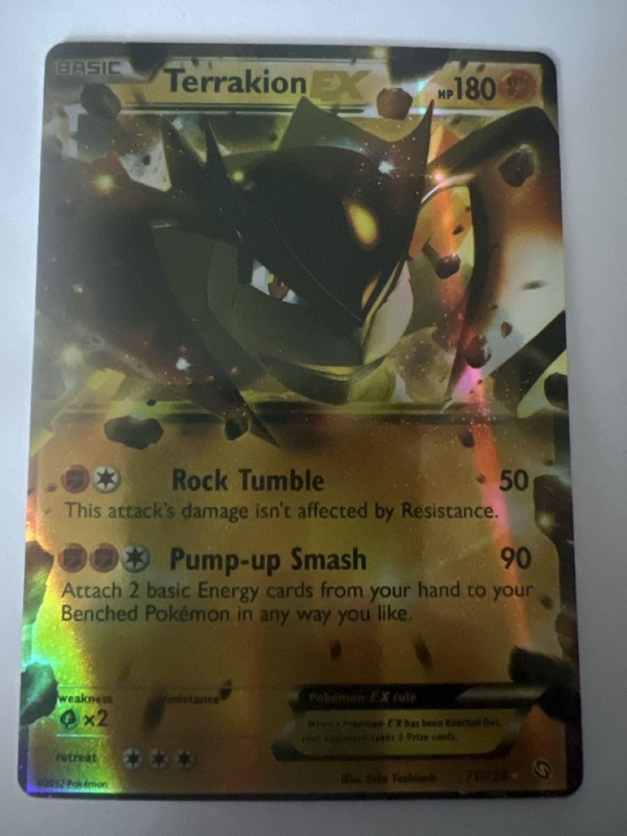 Pokémon Sammelbilder & Trading cards: Terraktion EX Pokémon – Gebraucht aus Frauenfeld von mwguv
