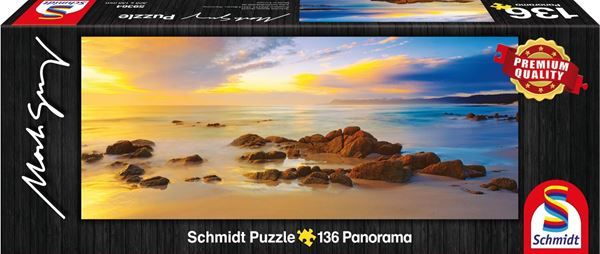 Puzzle: 136 TEILE PUZZLE--FRIENDLY BEACHES AUSTR – Nuovo e nell'imballaggio originale da Rupperswil venduto da big-one-sale