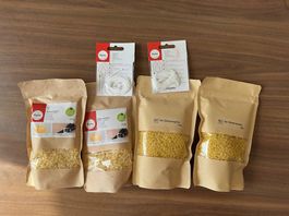 900 g Bienenwachs-Pastillen + 4 m Docht | Rayher/BEA