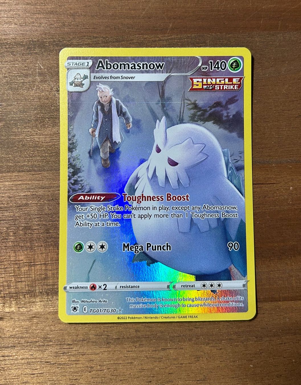 Pokémon Carte collezionabili: Pokémon Karte Abomasnow – Usato da Schötz venduto da Jekyll666