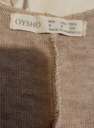 Oysho – Beigefarbener Jumpsuit – Größe S