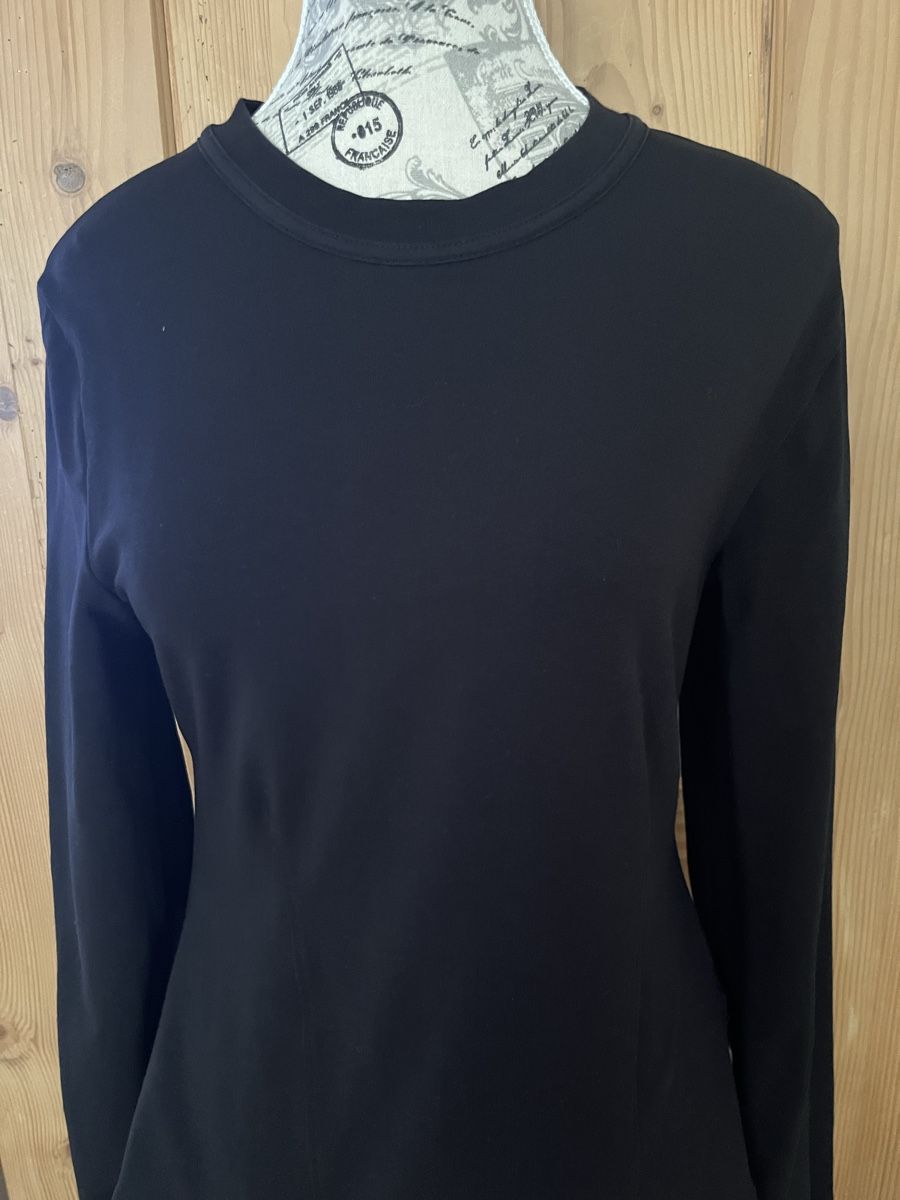 T-shirt: Schickes, schwarzes Langarmshirt, Grösse S  – Nuovo (secondo la descrizione) da Herisau venduto da mikeho2000 1