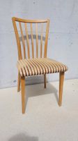 Holz Stuhl mit Sitzpolster Vintage Holzstuhl