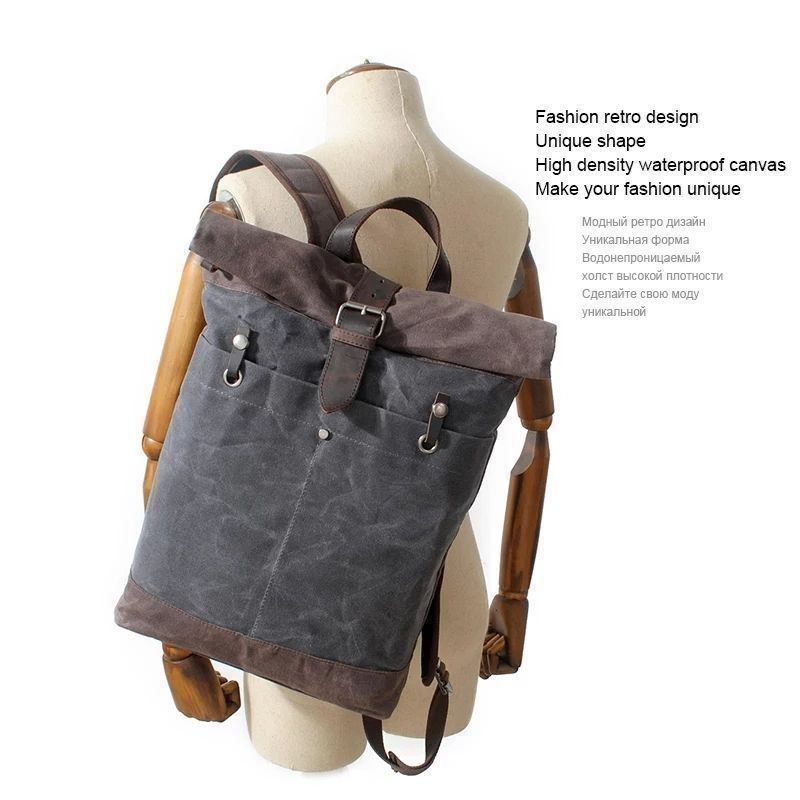 Zaini: Leinwand  Segeltuch Rucksack – Nuovo e nell'imballaggio originale da Winterthur venduto da Neilpryde01 1