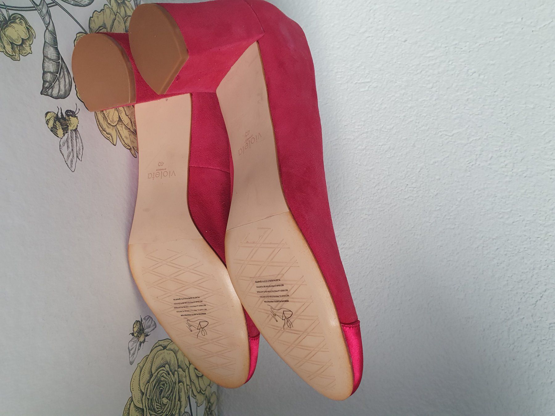 Mango Scarpe da donna: Schuhe Mango, Leder, Größe 40, pink – Nuovo e nell'imballaggio originale da Zuchwil venduto da ger_ws6t 2