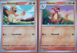 Pokemon Erhabene Helden Glumanda & Glutexo DE