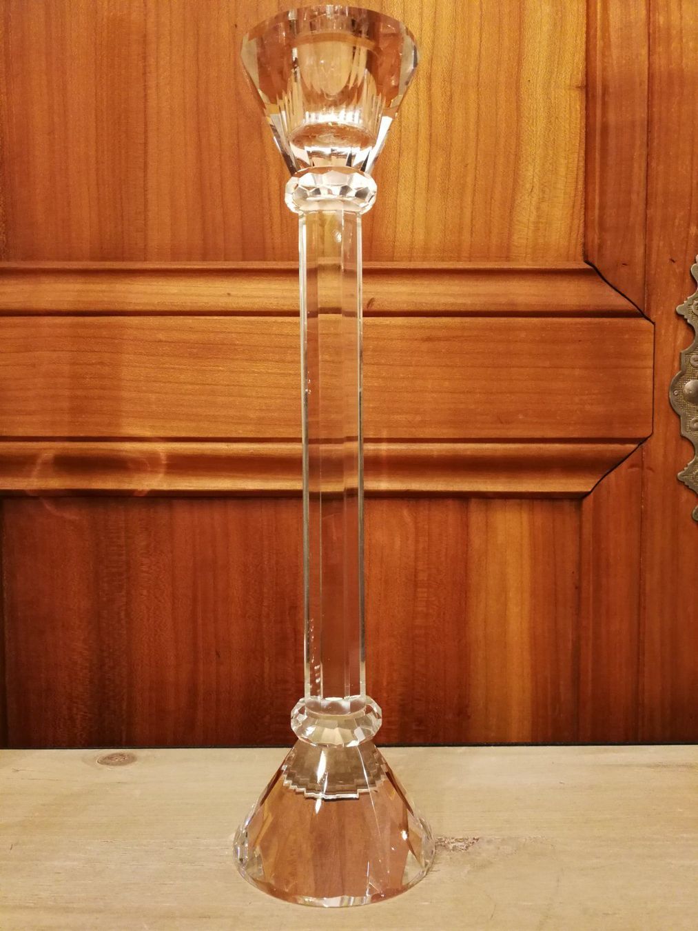 Portacandele: Kerzenständer versilbert und Glas 2 Stück mit Kerzen – Usato da Wagenhausen venduto da Simbad 6