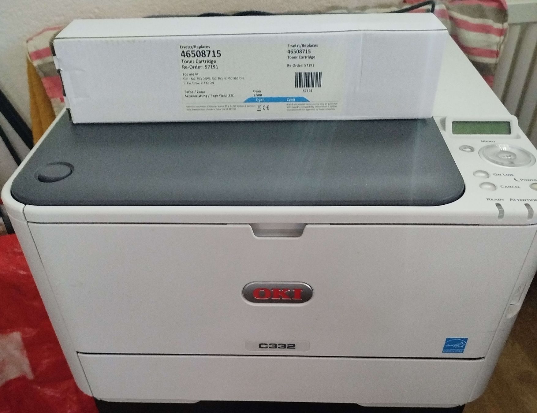Oki Drucker: OKI C332 Farblaserdrucker – Gebraucht aus Rubigen von Honda750