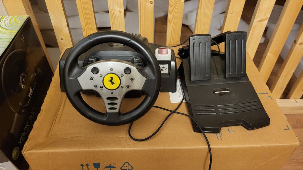Thrustmaster Ferrari Racing Weheel für SEGA Dreamcast (Gebraucht) in ...