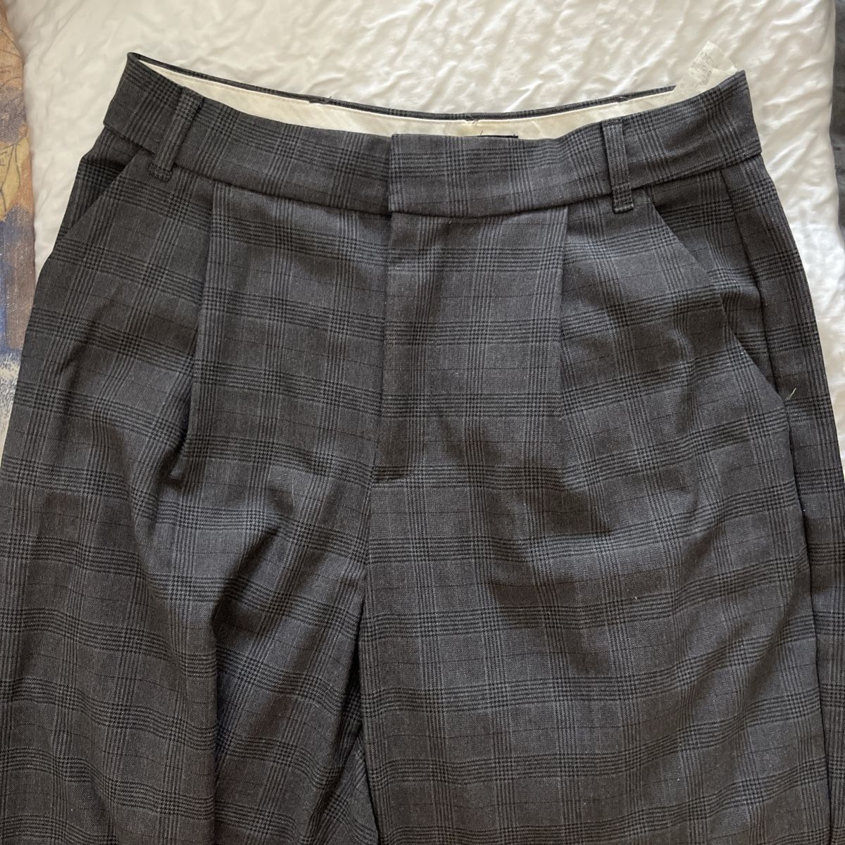 Zara Pantaloni: Zara checkered elegant pants – Usato da Vezia venduto da chi_byp8 3