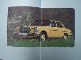 Prospekt Mercedes-Benz 280 1971