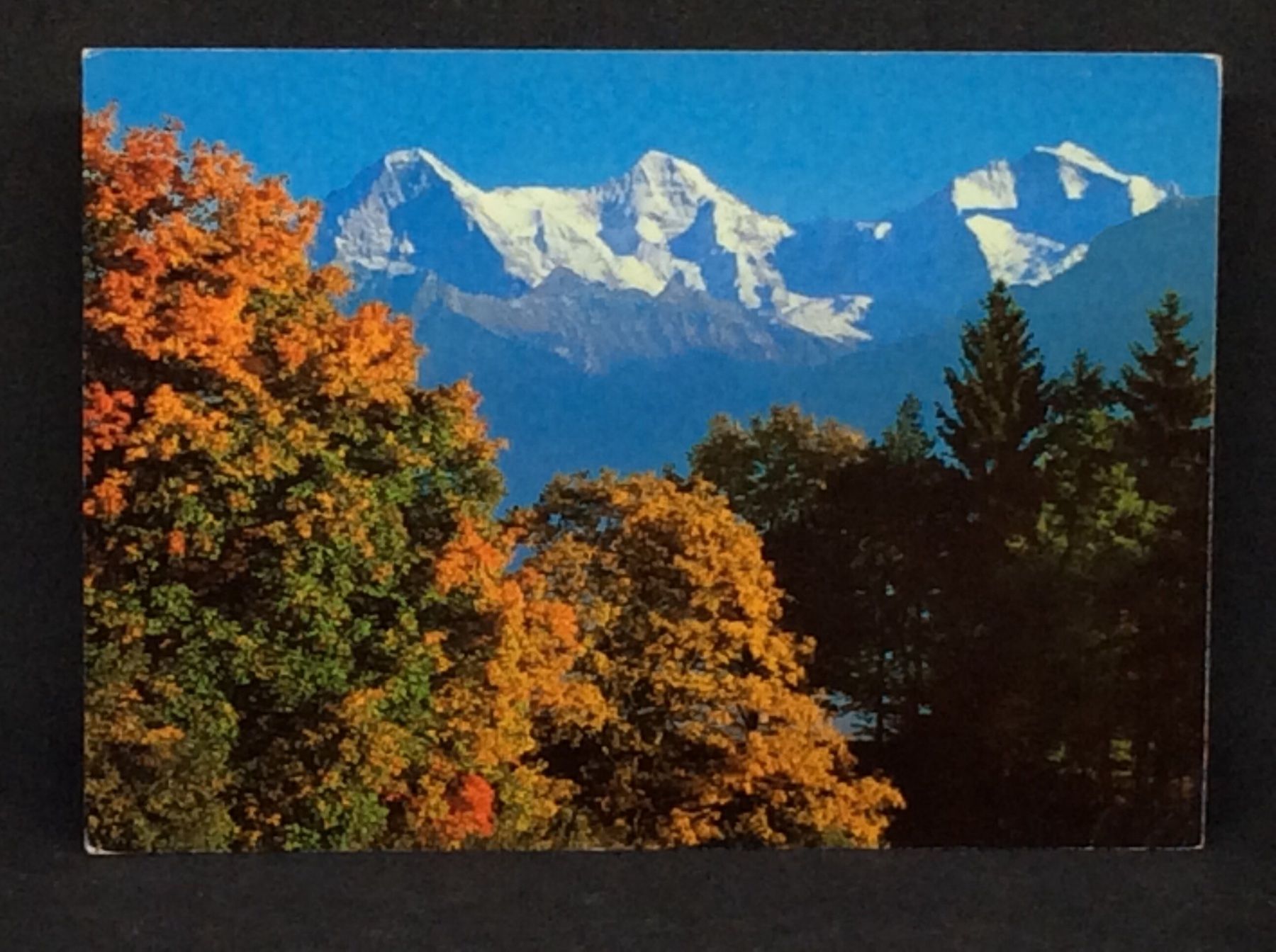 Ansichtskarten: Beatenberg Eiger-Mönch-Jungfrau – Gebraucht aus Widnau von Brusi9